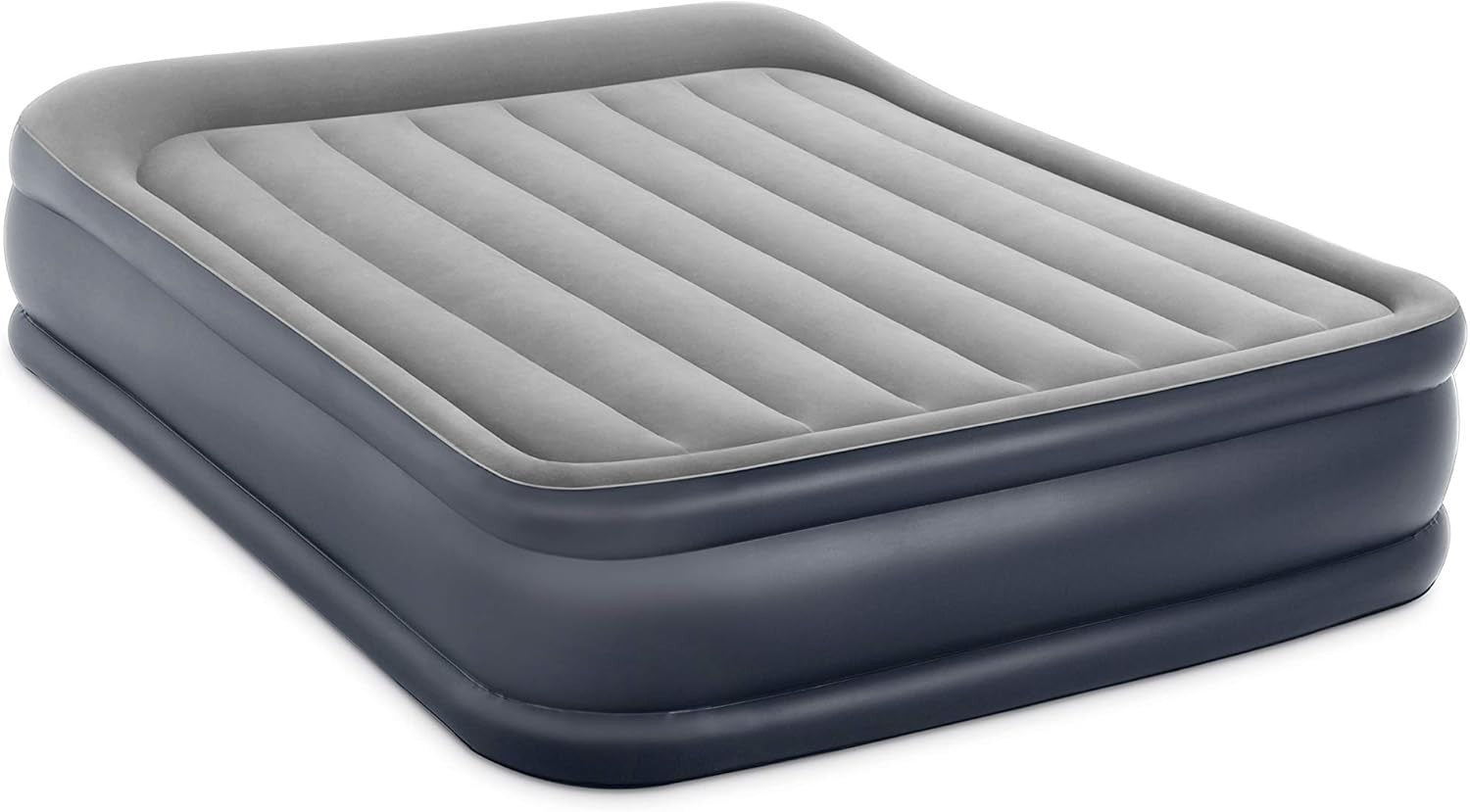 Intex Queen Luftbett 152x203x42cm FiberTech mit Pumpe Gästebett