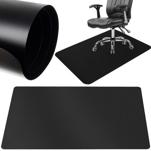 RUHHY Bodenschutzmatte 90x130cm Bürostuhl Unterlage Boden Schutz Matte rutschfest