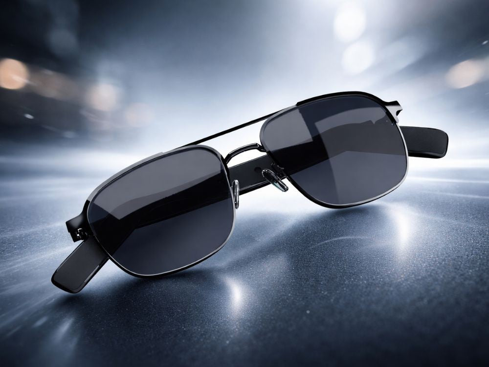 Bluetooth Sonnenbrille mit Lautsprecher Mikrofon Freisprechen Musik Smart