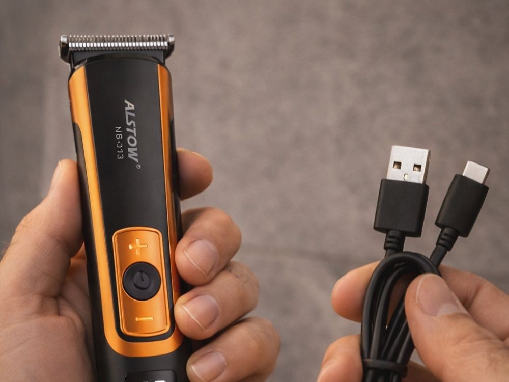 Haarschneider Barttrimmer Haartrimmer T Blade Set USB-C kabellos präzise