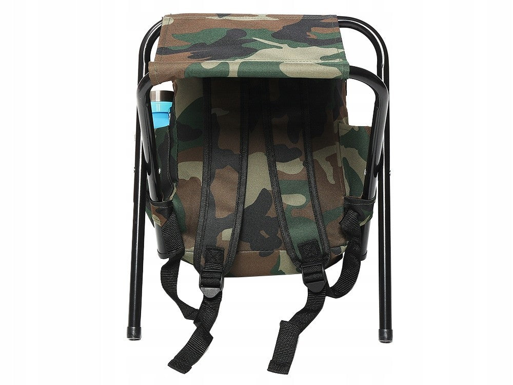 Angelstuhl Rucksack 3in1 faltbar Campingstuhl mit Tasche Outdoor