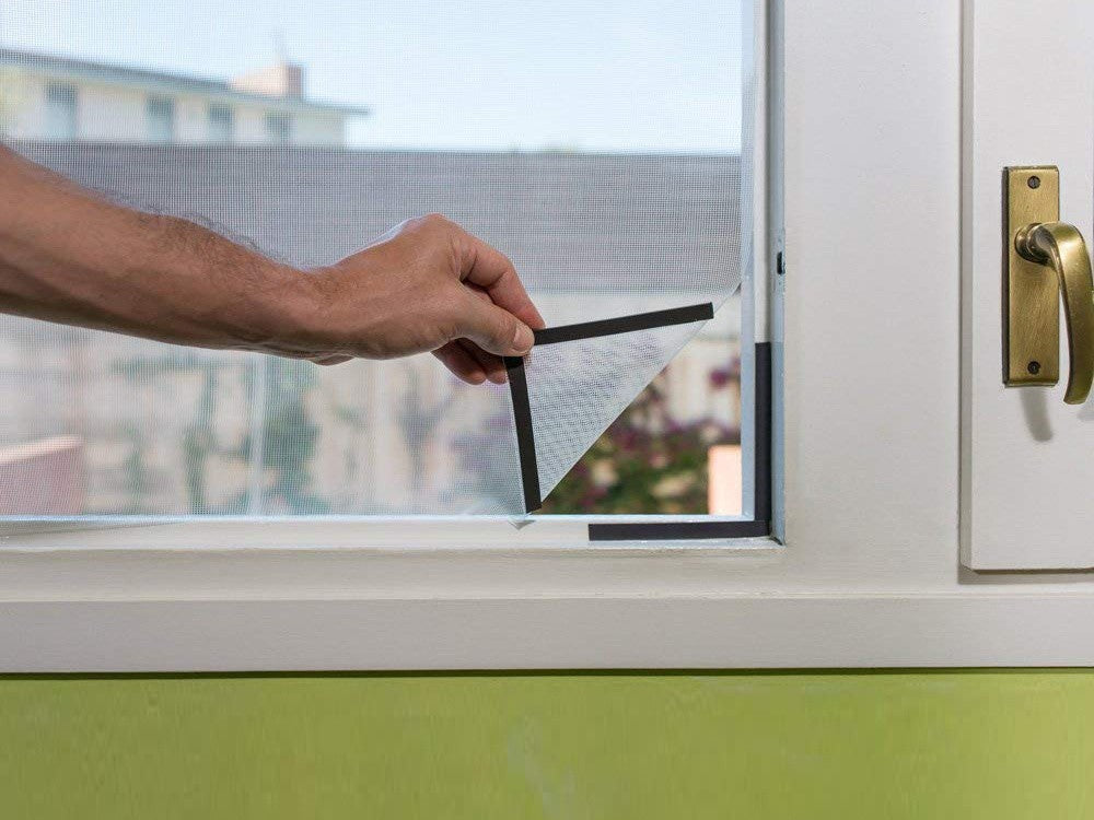 Fenstermoskitonetz magnetisch 150x180cm Fliegengitter zuschneidbar ohne Bohren