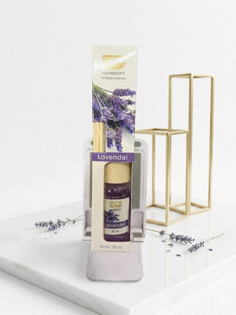 Raumduft Diffuser 30ml 1 Stück Duftstäbchen Auswahl Lavendel Vanille Ocean Zimt