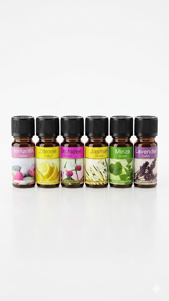 Duftöl 10ml 1 Stück Aromaöl Auswahl Minze Lavendel Jasmin Zitrone Diffuser