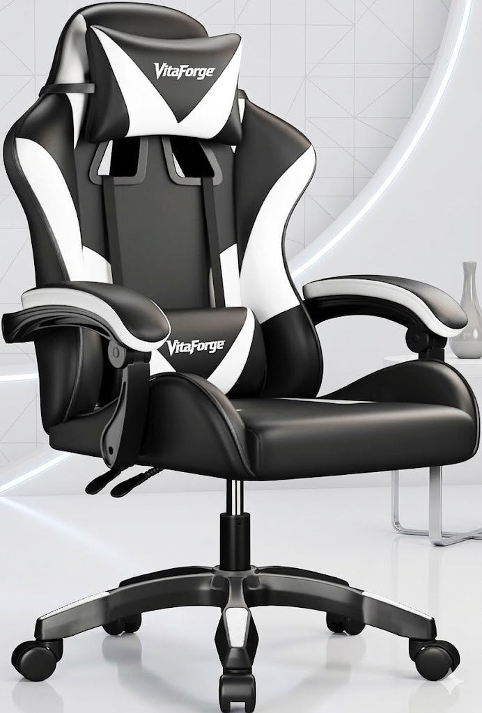 Gaming Stuhl ergonomisch Bürostuhl höhenverstellbar Drehstuhl 360°