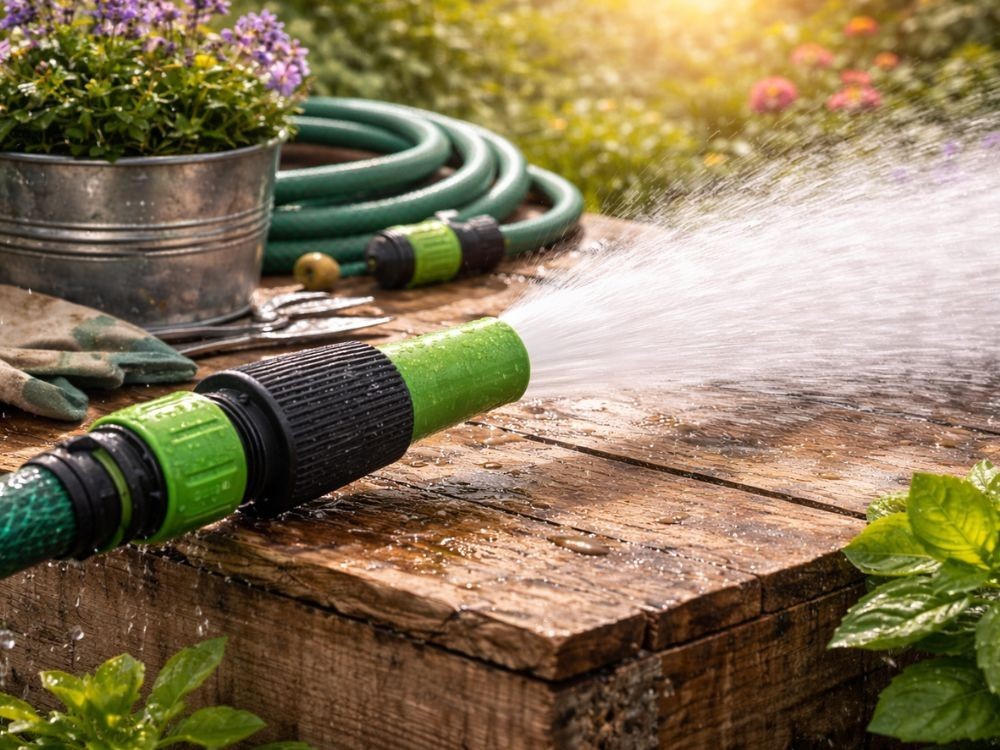 Gartenschlauch Sprühset Spritzpistole Kupplungen Hahnanschluss