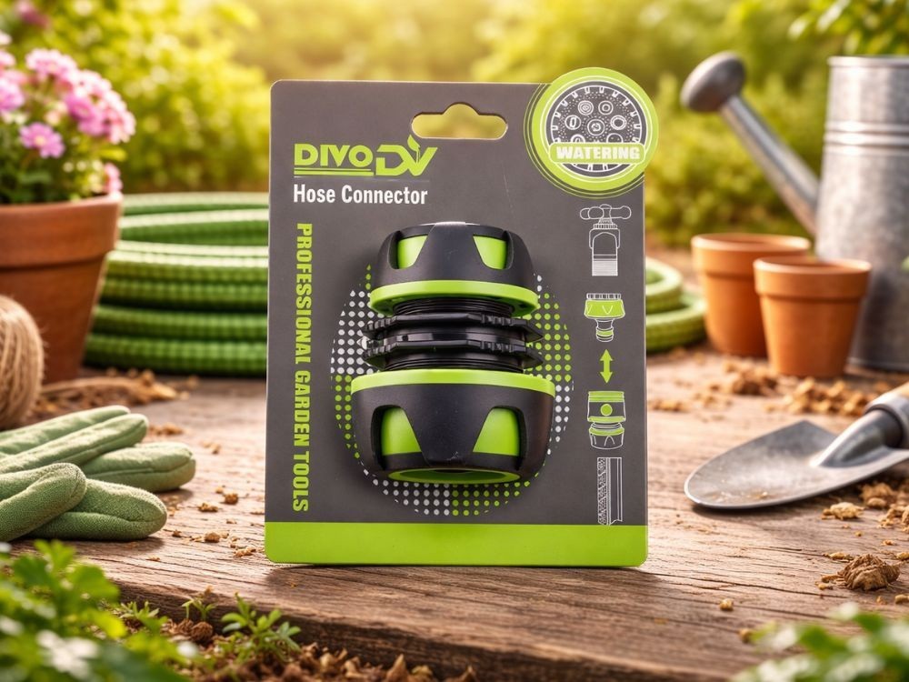 Schlauchverbinder Reparaturstück 1/2 3/4 Zoll Gartenschlauch