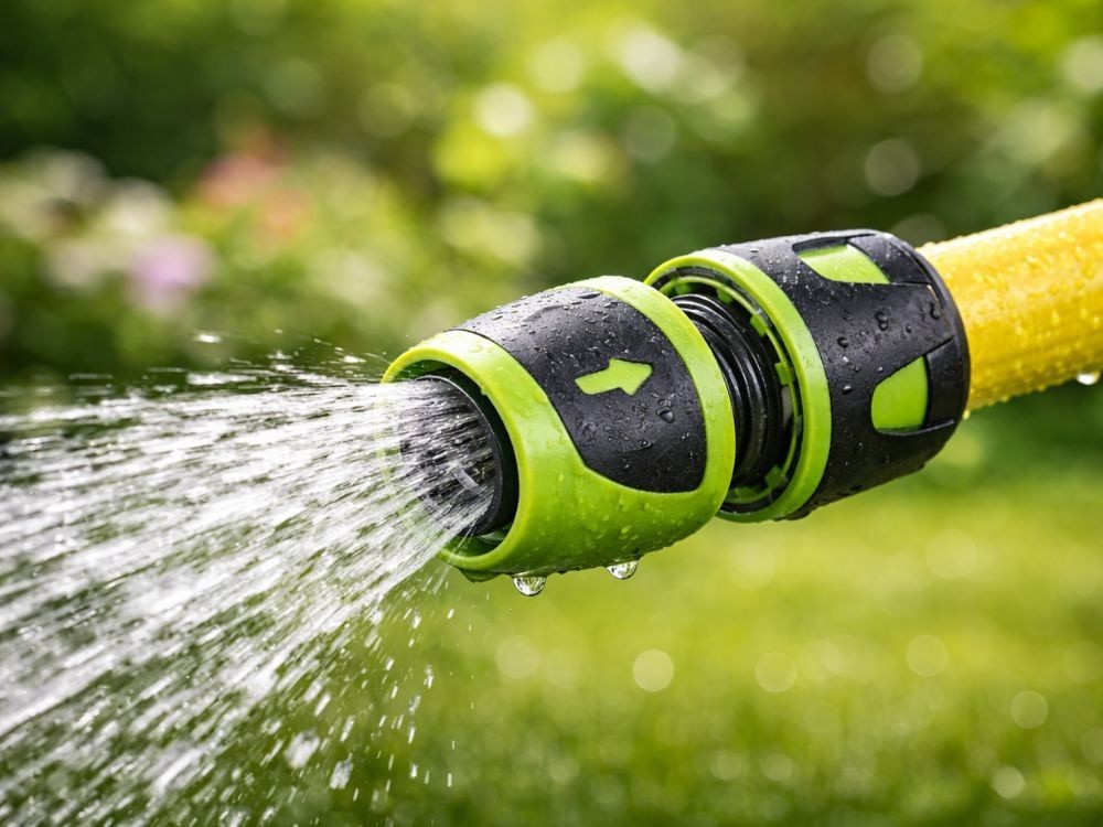 Schnellkupplung 3/4 Zoll Gartenschlauch Verbinder Klicksystem Adapter