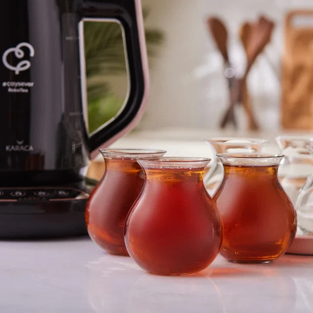 Karaca Tatlıcan Teegläser Set 6-teilig Glas türkisch Refika