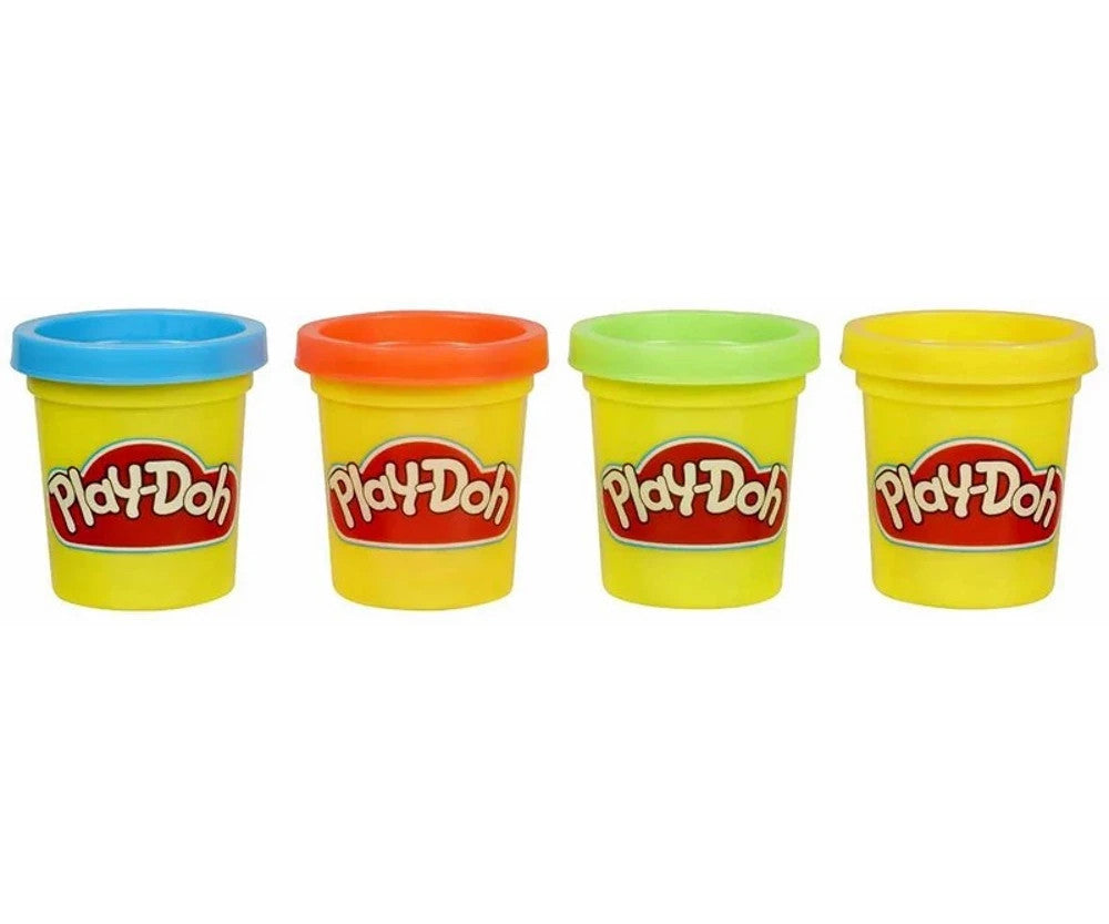 Play-Doh Knete 4er Pack 224g Modelliermasse Kinder Basteln Farben