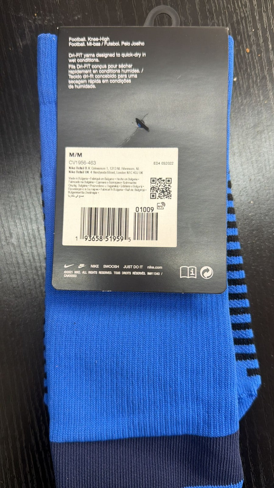 Nike Matchfit Fußball Stutzen 38-42 kniehoch Dri-Fit Sport Socken