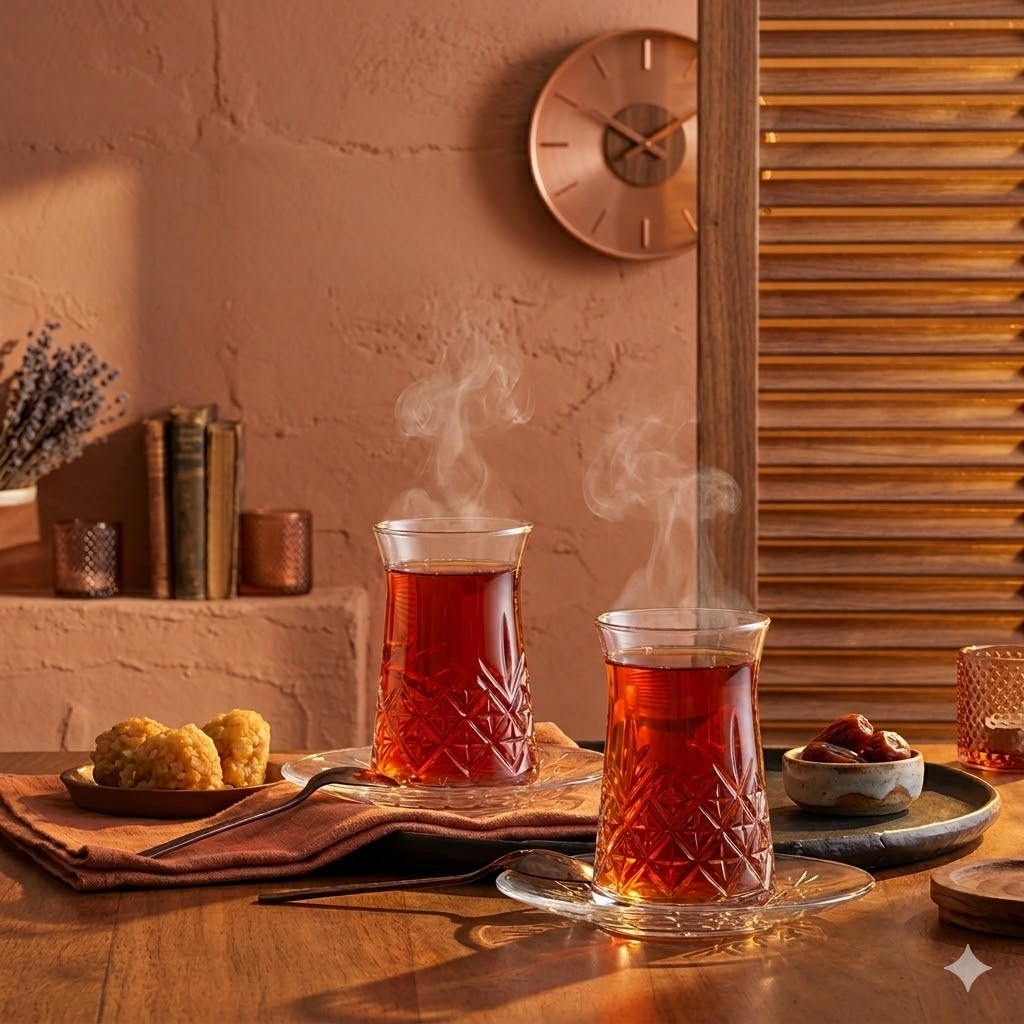 Teegläser Set 12tlg 160ml Glas Teeglas Kristalloptik hitzebeständig