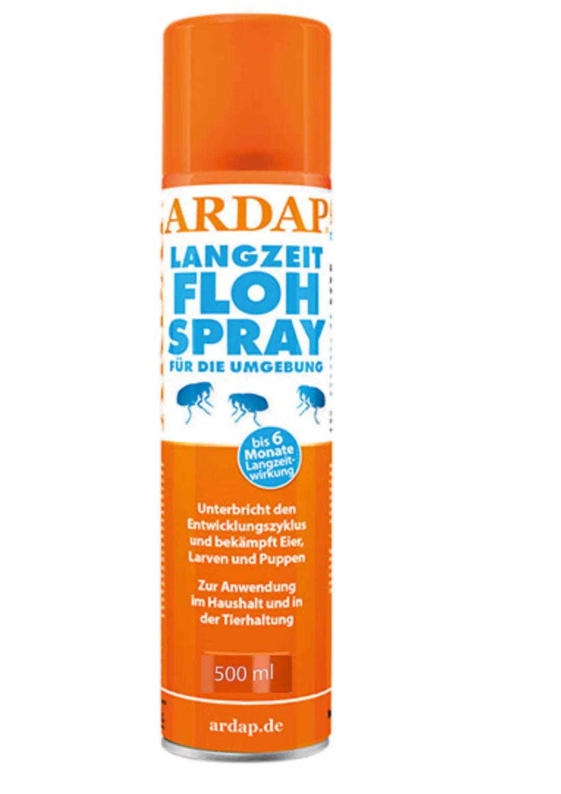 ARDAP Flohspray 500ml Umgebungsspray gegen Flöhe Ungeziefer