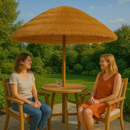 Gartenschirm Hawaii 170cm Sonnenschirm Balkon Strand knickbar