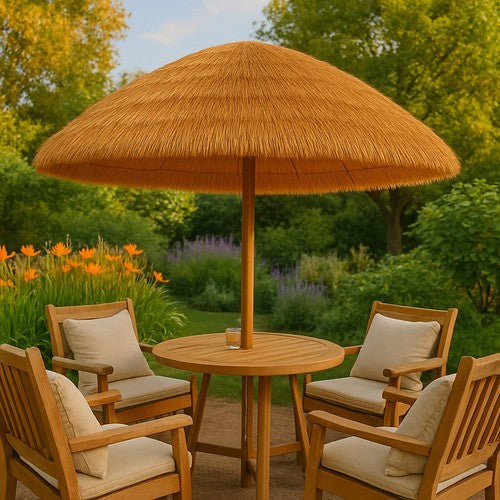 Gartenschirm Hawaii 170cm Sonnenschirm Balkon Strand knickbar