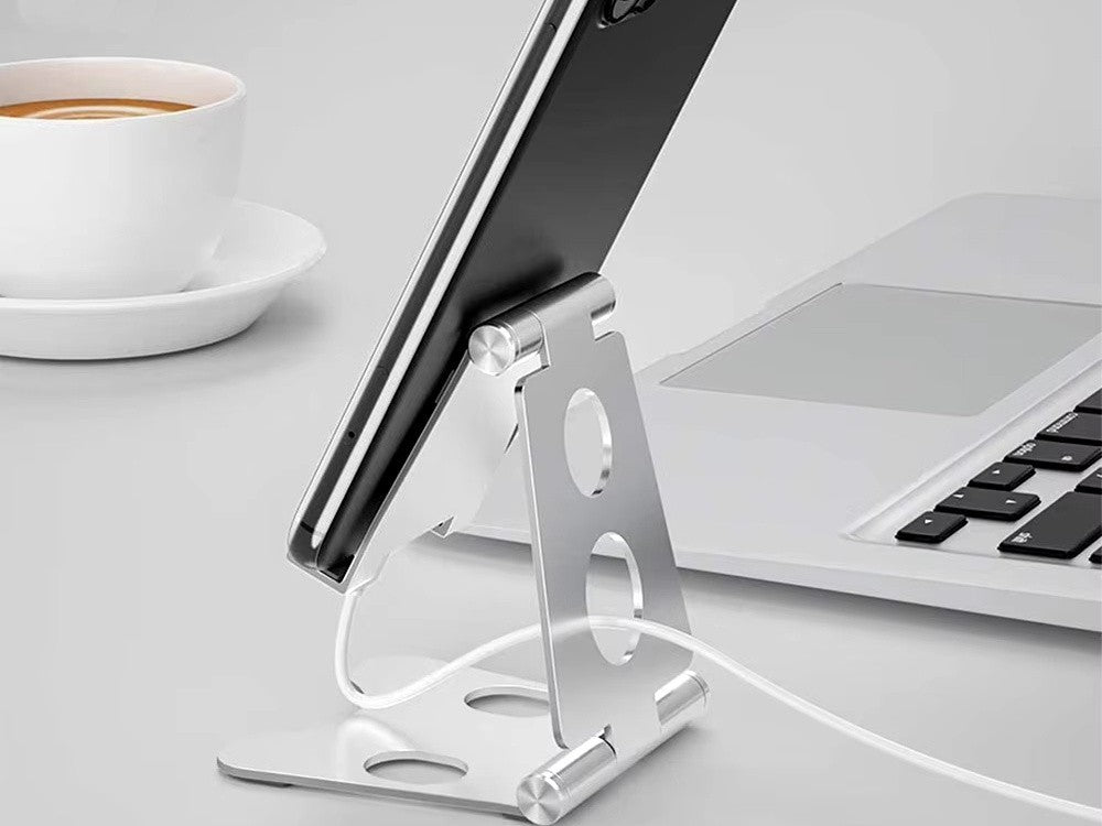 Handyhalter Tablet Halter Metall Ständer rutschfest klappbar