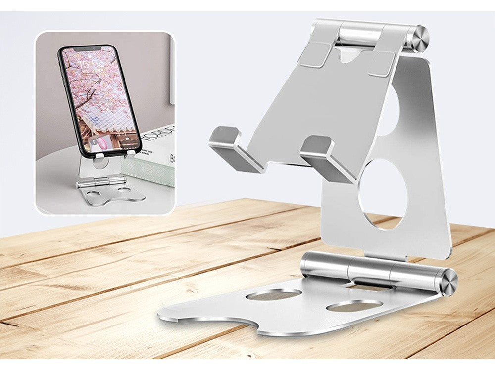 Handyhalter Tablet Halter Metall Ständer rutschfest klappbar