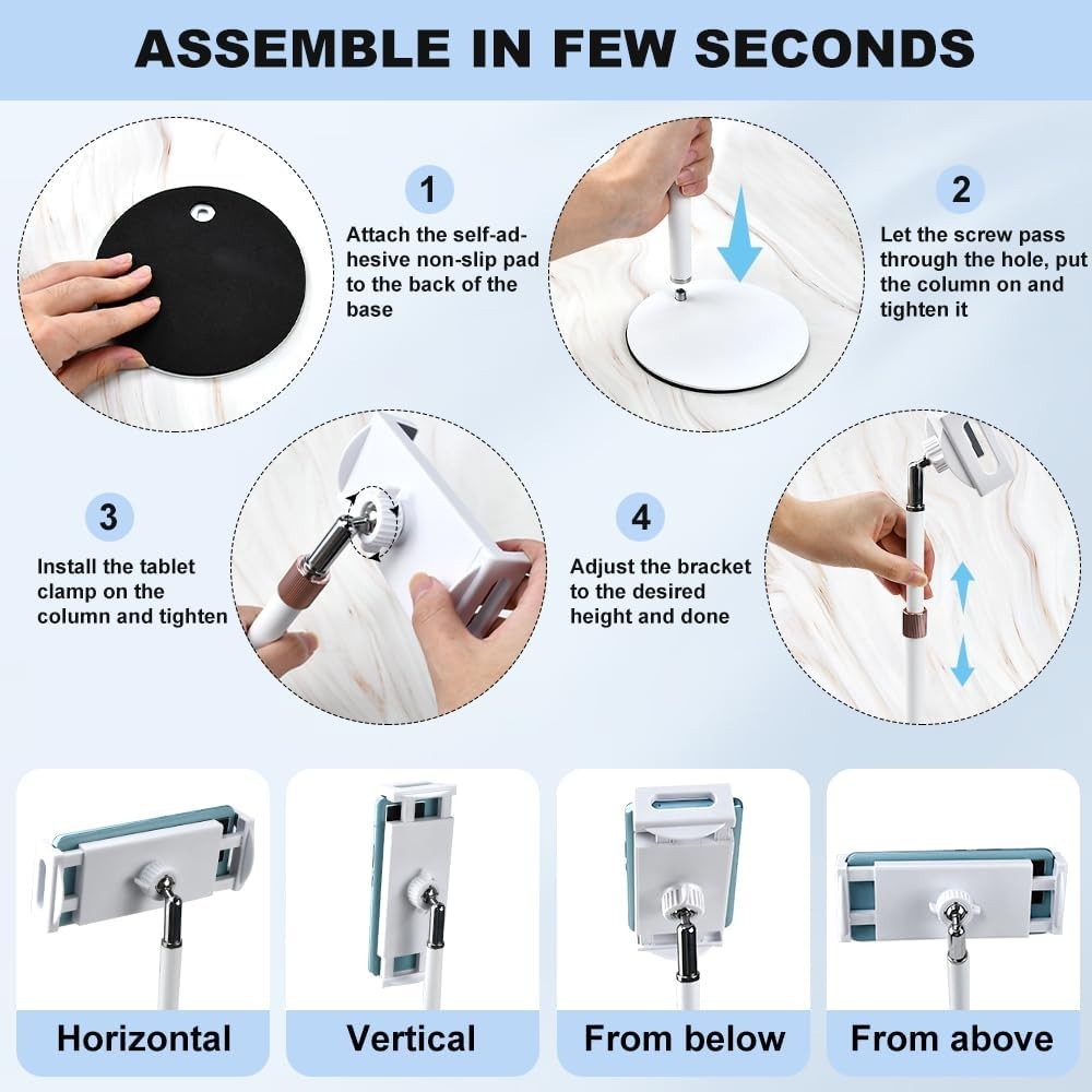 Handy Halter Tisch Tablet Ständer höhenverstellbar 360° drehbar