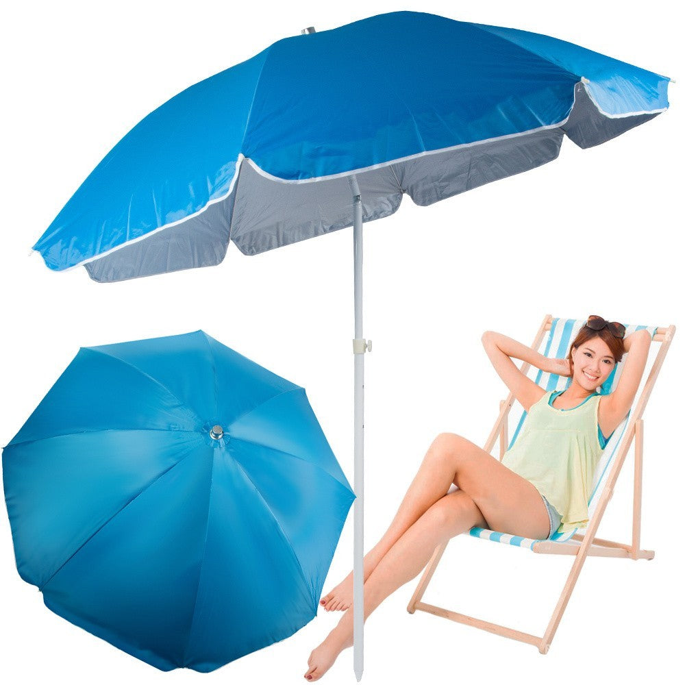 XXL Balkon Sonnenschirm 170 cm mit UV-Schutz – Faltbarer Parasol für Balkon, Garten, Terrasse und Strand