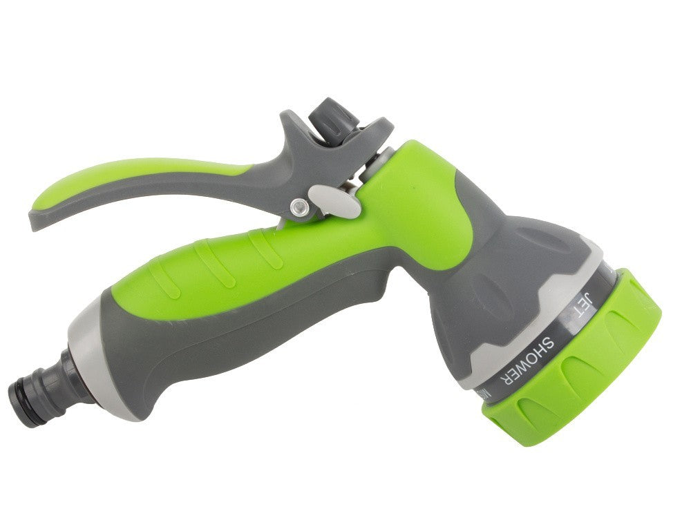 Gartenschlauchpistole Profi Wasserpistole mit Einstellbarem Sprühkopf Garten Sprühdüse Heavy Duty