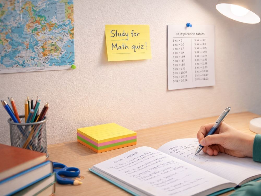 Haftnotizen liniert selbstklebend 100 Blatt Notizzettel Block   6957990902729
