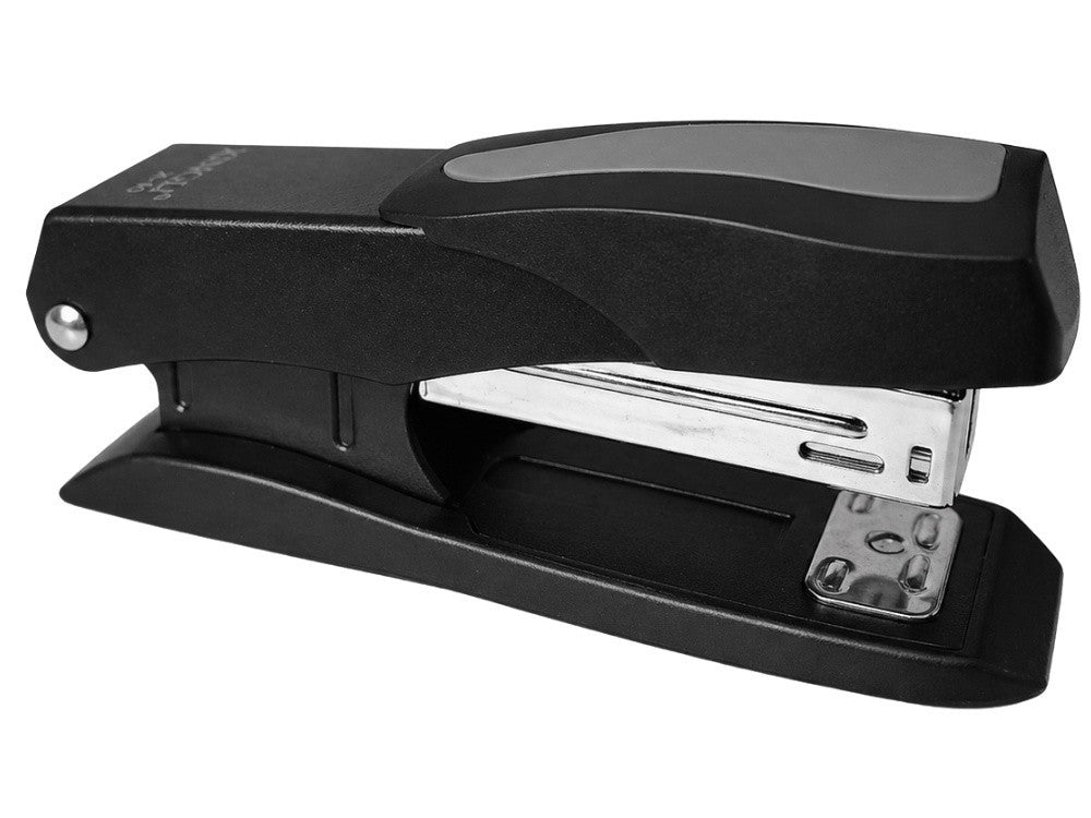 Ergonomischer Metall Bürohefter Schwarz Für Bis Zu 25 Blatt Stabiler Tacker Für Büro Schule und Zuhause