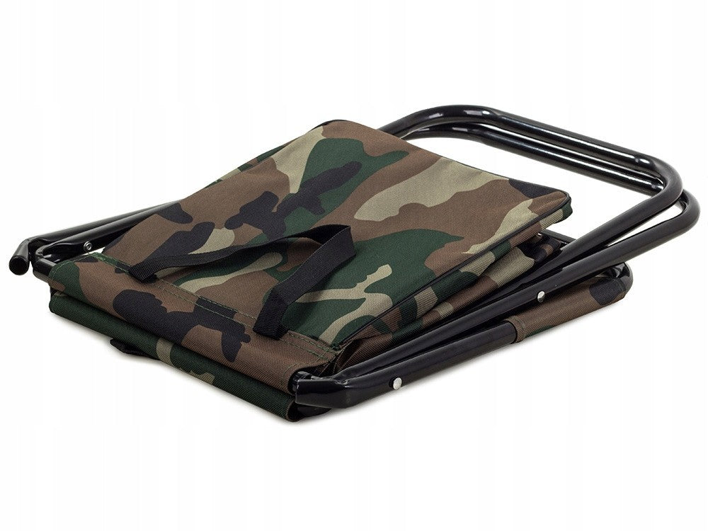 Angelstuhl Klappstuhl Campingstuhl Tarnmuster mit Tasche faltbar