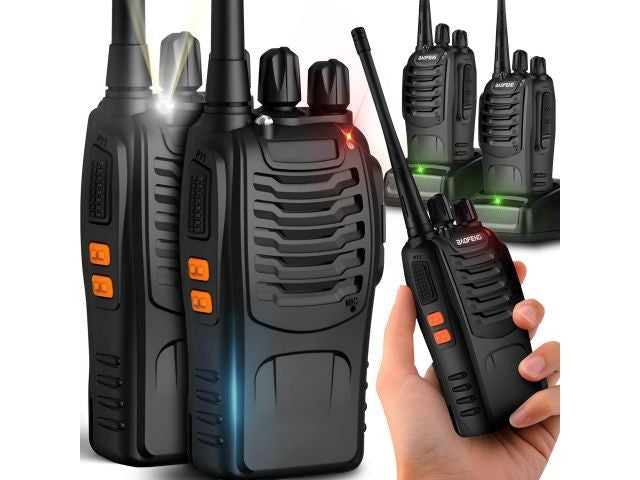 2x Baofeng BF-888S Funkgerät Walkie Talkie PMR Set