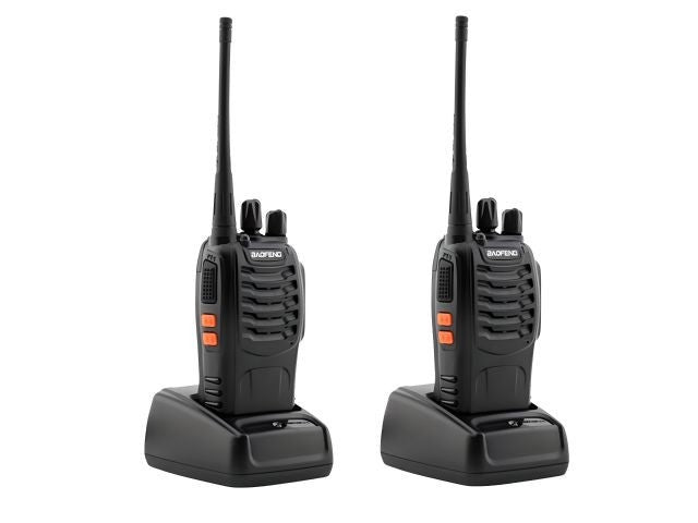 2x Baofeng BF-888S Funkgerät Walkie Talkie PMR Set