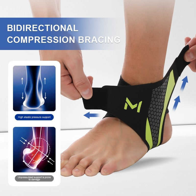 Knöchelbandage elastisch Fußbandage Sprunggelenk Sport Unisex