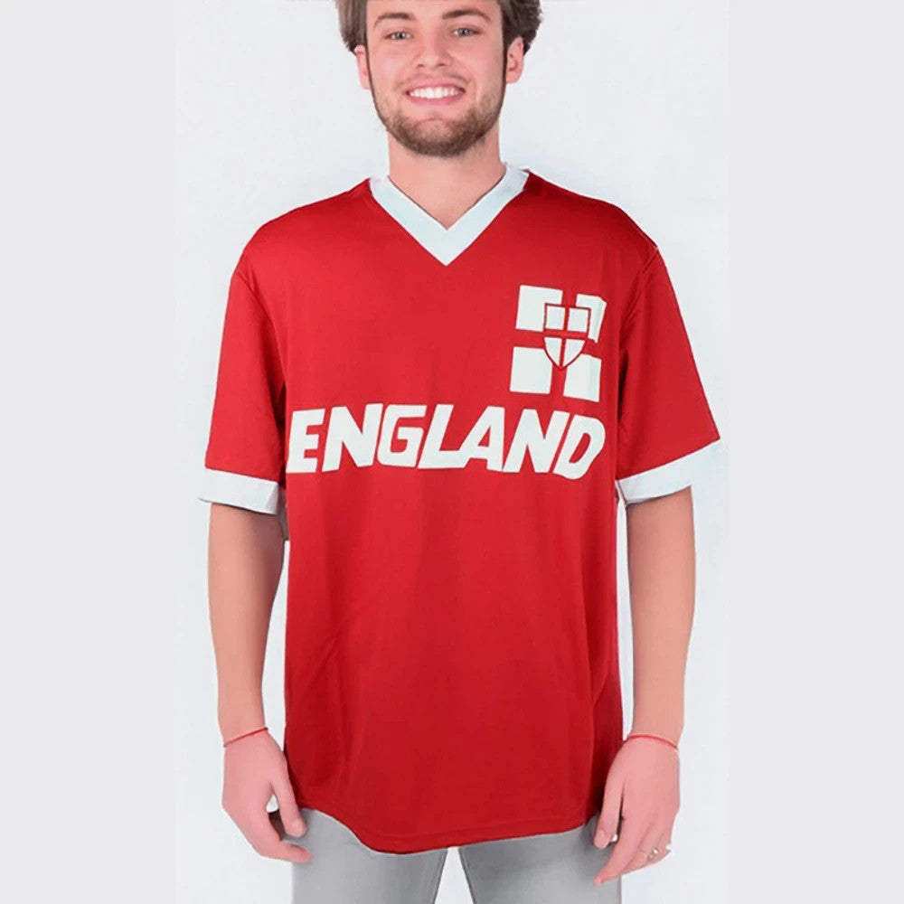 England Fan T-Shirt Fußball WM EM Shirt Unisex England Trikot