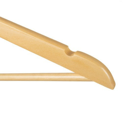 Holz Kleiderbügel Hosenbügel Garderobenbügel 1/10/20 Stück