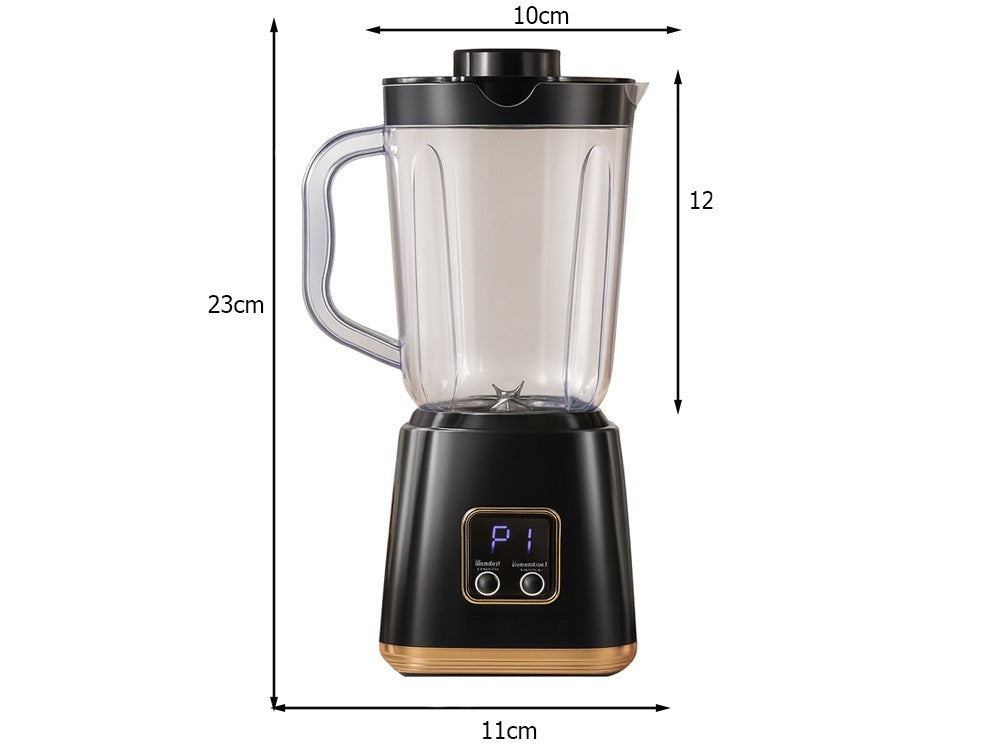 USB Smoothie Mixer Tragbar Mixer Becher Shaker 600ml Kabellos Schwarz