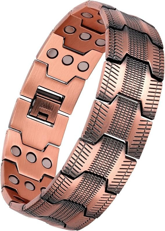 Kupfer Magnetarmband Herren verstellbar Magnet Armband Geschenkbox