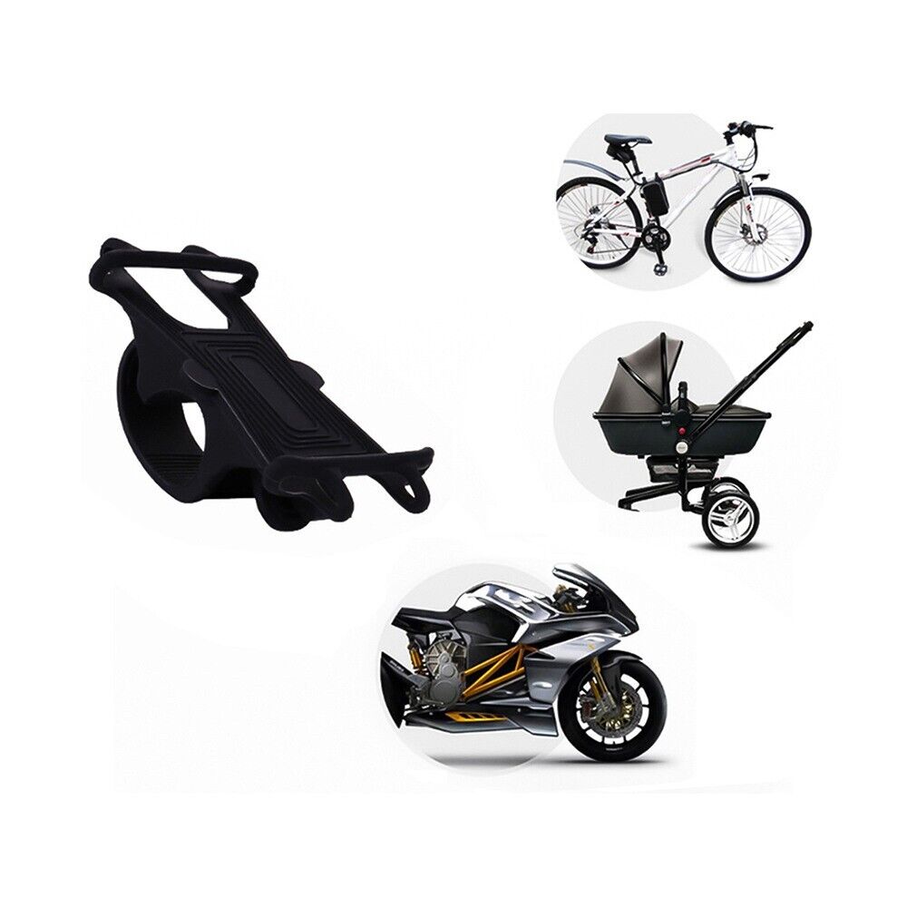 Fahrrad Handyhalterung aus Silikon – Universal Lenkerhalter für Smartphones von 4 bis 6,5 Zoll für Fahrrad und Motorrad