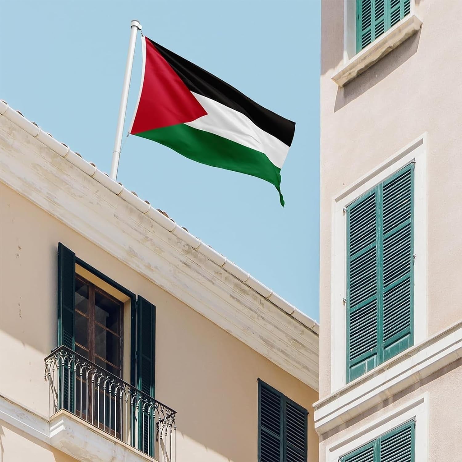 Palästina Flagge Schal 150x90cm Kufiya Tuch Fahne Outdoor Deko Auswahl