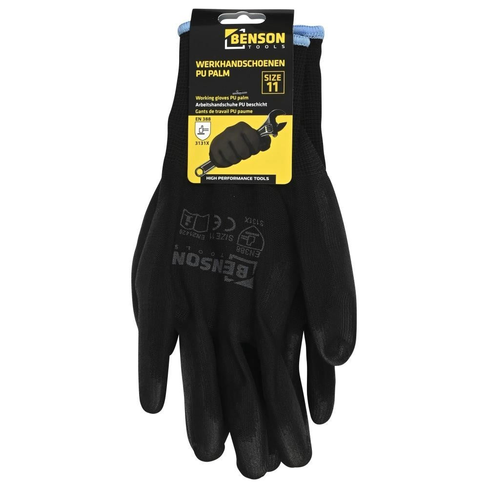 pu beschichtung handschuhe Benson Arbeitshandschuhe PU Beschichtung Größe 11 Montagehandschuhe Sc