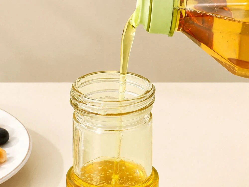 Ölsprüher 210ml Ölspender Essigsprüher Glas Sprühflasche Grün