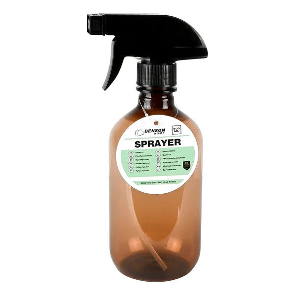 Pflanzensprüher 500ml Sprühflasche Blumensprüher Pflanzenspritze Braun