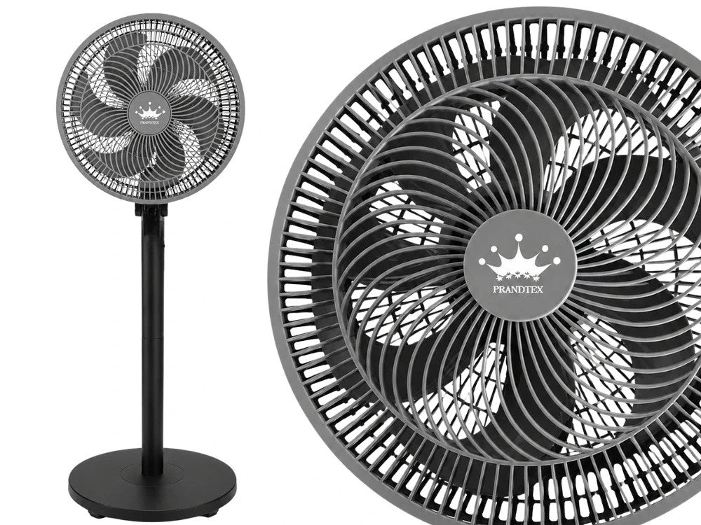 Standventilator 75W Ventilator Höhenverstellbar Oszillation 7 Flügel 115cm