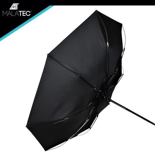 Taschenschirm Automatik Regenschirm Windfest Faltbar 110cm Schwarz