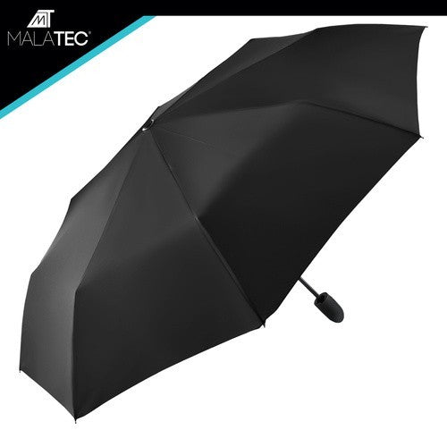 Taschenschirm Automatik Regenschirm Windfest Faltbar 110cm Schwarz
