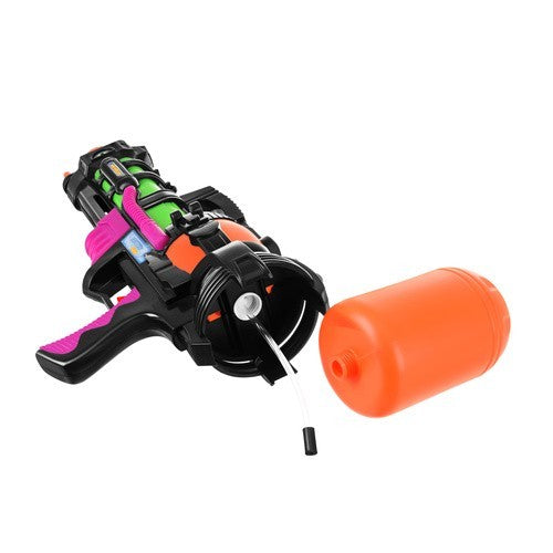 XXL Wasserpistole 60cm 1,25L Wassergewehr 6m Reichweite Sommerspielzeug