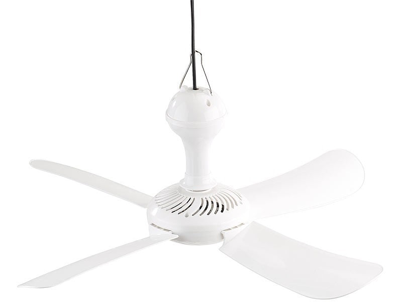 Sichler Deckenventilator Camping Ventilator 53cm Leise 230V zum Hängen