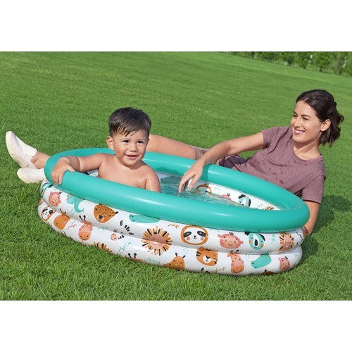 Bestway Kinderpool Planschbecken 102x25cm Aufblasbar Gartenpool Rund 101L