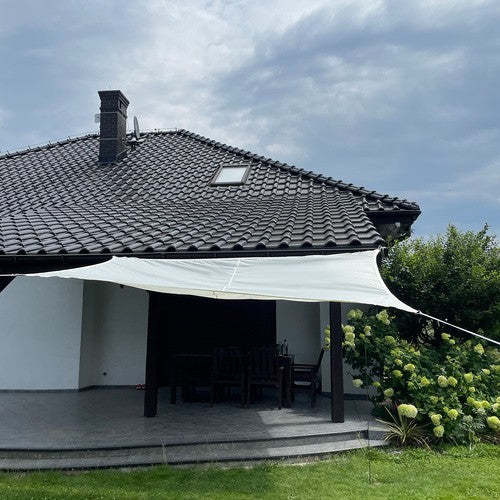 Sonnensegel 3x2m Rechteckig Sonnenschutz UV Schutz Terrasse Balkon Bei