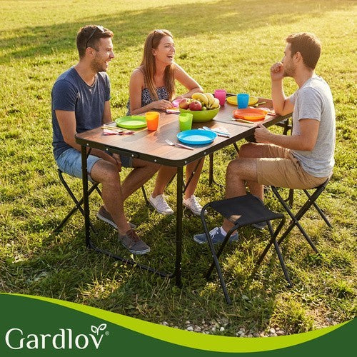 Campingtisch Klappbar Gartentisch Koffertisch Campingstuhl 1-4 Persone