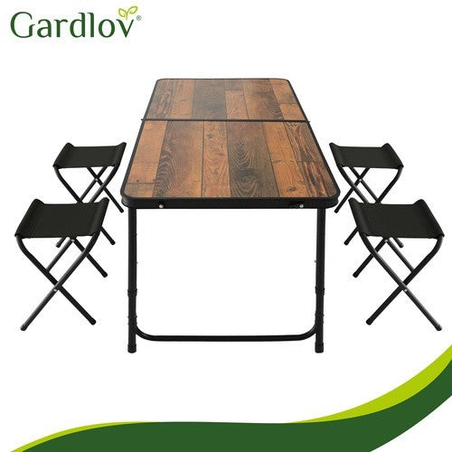 Campingtisch Klappbar Gartentisch Koffertisch Campingstuhl 1-4 Personen