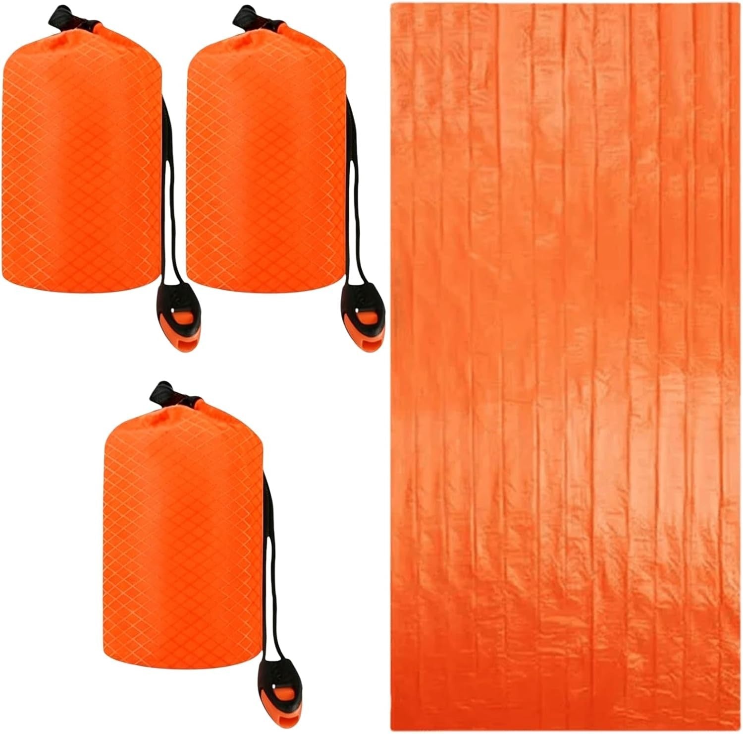 Notfall Schlafsack Biwaksack – Rettungsschlafsack wasserdicht für Outdoor & Surv