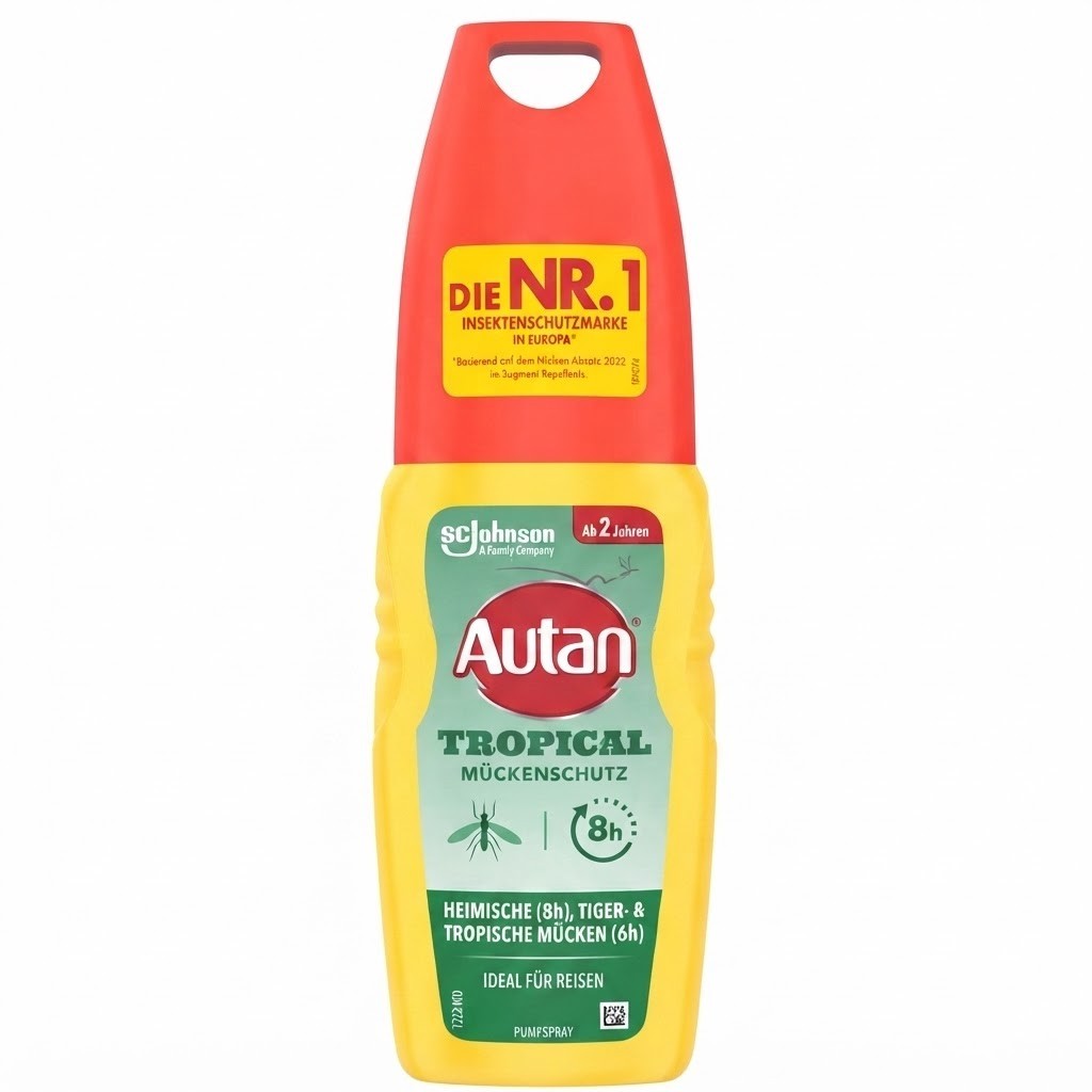 Mückenspray 100ml Mückenschutz Icaridin 20% Reise Camping Outdoor Spray